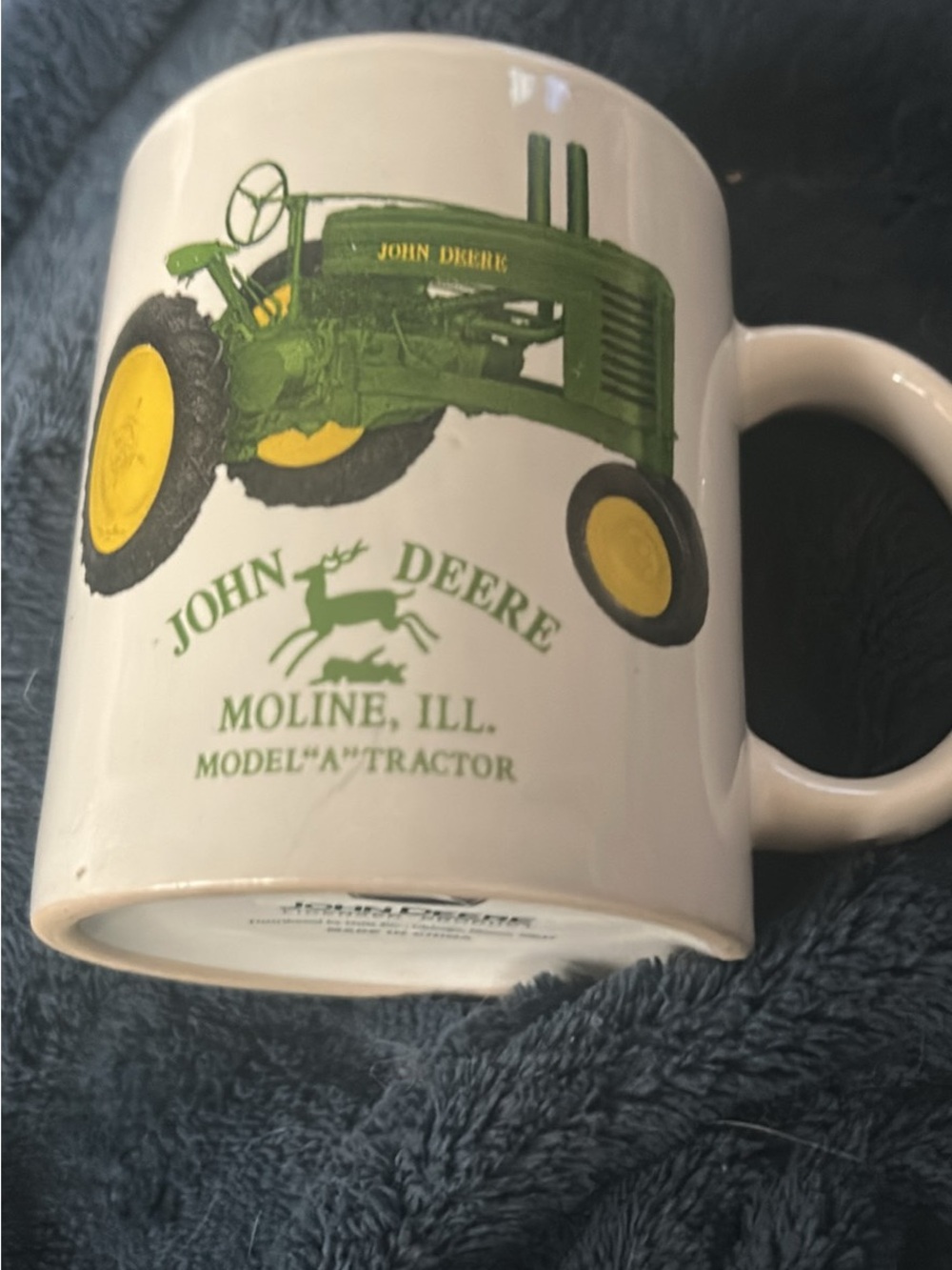 John Deere tractor mug
